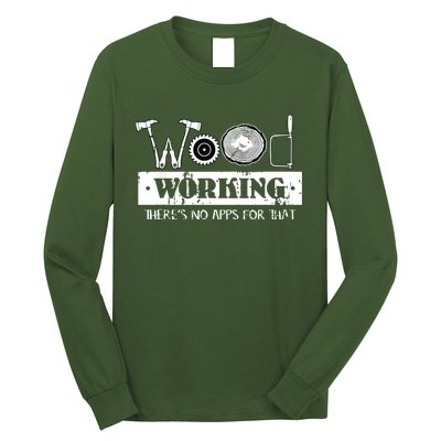 Woodworking Carving Carpenter Joiner Cabinet Woodworker Long Sleeve Shirt