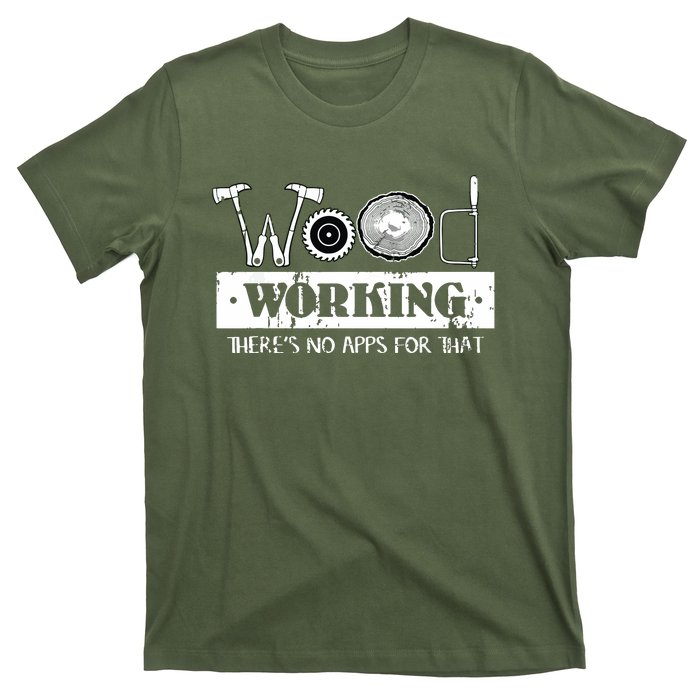 Woodworking Carving Carpenter Joiner Cabinet Woodworker T-Shirt