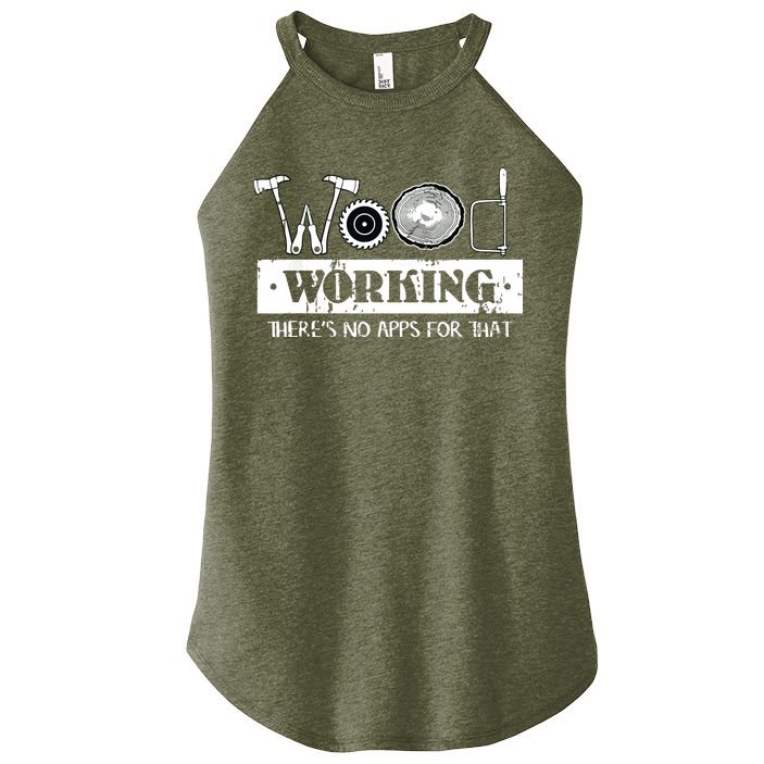 Woodworking Carving Carpenter Joiner Cabinet Woodworker Women's Perfect Tri Rocker Tank