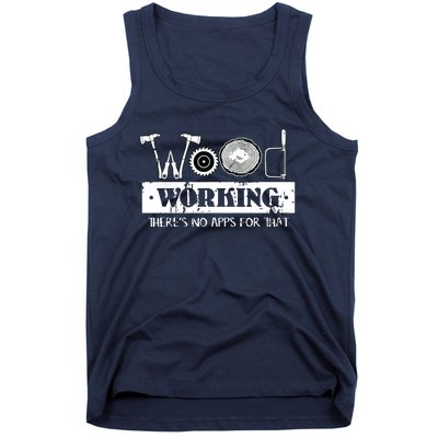 Woodworking Carving Carpenter Joiner Cabinet Woodworker Tank Top