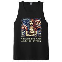 Women Childless Cat Ladies Vote Kamala Harris 2024 Gift PosiCharge Competitor Tank