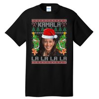 Women Christmas Comma La Funny Kamala Harris 2024 Xmas Gift Tall T-Shirt