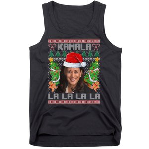 Women Christmas Comma La Funny Kamala Harris 2024 Xmas Gift Tank Top