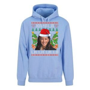 Women Christmas Comma La Funny Kamala Harris 2024 Xmas Gift Unisex Surf Hoodie