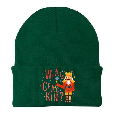 Whats Crackin Christmas Nutcracker Xmas Knit Cap Winter Beanie