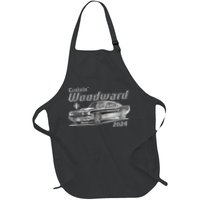 Woodward Cruise Classic Muscle Car Sketch 2024 Apron