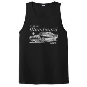 Woodward Cruise Classic Muscle Car Sketch 2024 PosiCharge Competitor Tank