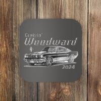 Woodward Cruise Classic Muscle Car Sketch 2024 Coaster