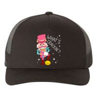 Whats Crackin Christmas Nutcracker Xmas Yupoong Adult 5-Panel Trucker Hat