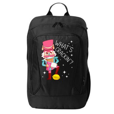 Whats Crackin Christmas Nutcracker Xmas City Backpack