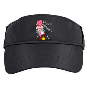 Whats Crackin Christmas Nutcracker Xmas Adult Drive Performance Visor