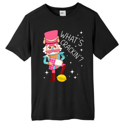 Whats Crackin Christmas Nutcracker Xmas Tall Fusion ChromaSoft Performance T-Shirt