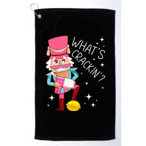 Whats Crackin Christmas Nutcracker Xmas Platinum Collection Golf Towel