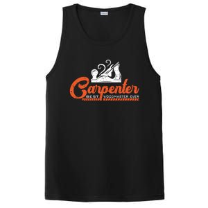 Woodworking Carpenter Carpentry Woodworker Gift PosiCharge Competitor Tank