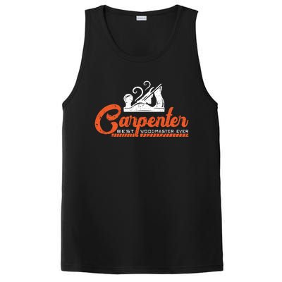 Woodworking Carpenter Carpentry Woodworker Gift PosiCharge Competitor Tank