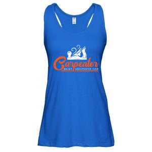 Woodworking Carpenter Carpentry Woodworker Gift Ladies Essential Flowy Tank