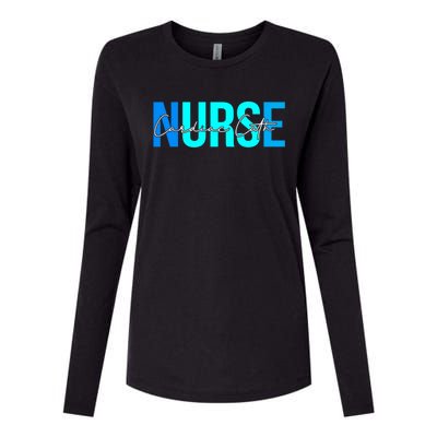 Wo Cardiac Cath Lab Nurse Funny Gift For Nursing Student Cool Gift Womens Cotton Relaxed Long Sleeve T-Shirt