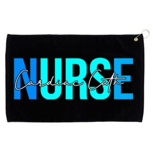 Wo Cardiac Cath Lab Nurse Funny Gift For Nursing Student Cool Gift Grommeted Golf Towel