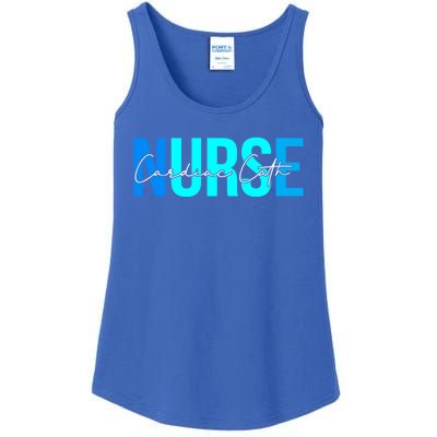 Wo Cardiac Cath Lab Nurse Funny Gift For Nursing Student Cool Gift Ladies Essential Tank