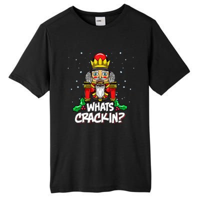 Whats Crackin Christmas Nutcracker Pajama Family Xmas Tall Fusion ChromaSoft Performance T-Shirt