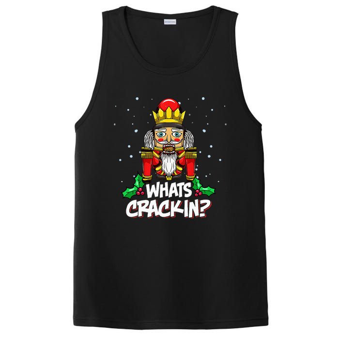 Whats Crackin Christmas Nutcracker Pajama Family Xmas PosiCharge Competitor Tank