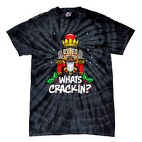 Whats Crackin Christmas Nutcracker Pajama Family Xmas Tie-Dye T-Shirt