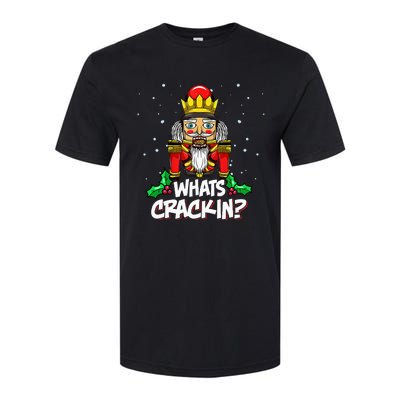 Whats Crackin Christmas Nutcracker Pajama Family Xmas Softstyle CVC T-Shirt