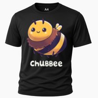 Womens Chubbee Chubby Honey Bee Kawaii Cooling Performance Crew T-Shirt