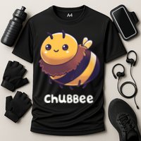 Womens Chubbee Chubby Honey Bee Kawaii Cooling Performance Crew T-Shirt