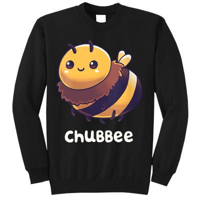 Womens Chubbee Chubby Honey Bee Kawaii Sweatshirt