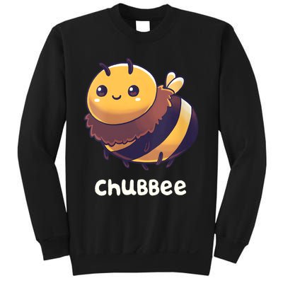 Womens Chubbee Chubby Honey Bee Kawaii Sweatshirt