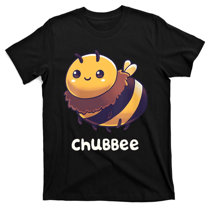 Womens Chubbee Chubby Honey Bee Kawaii T-Shirt