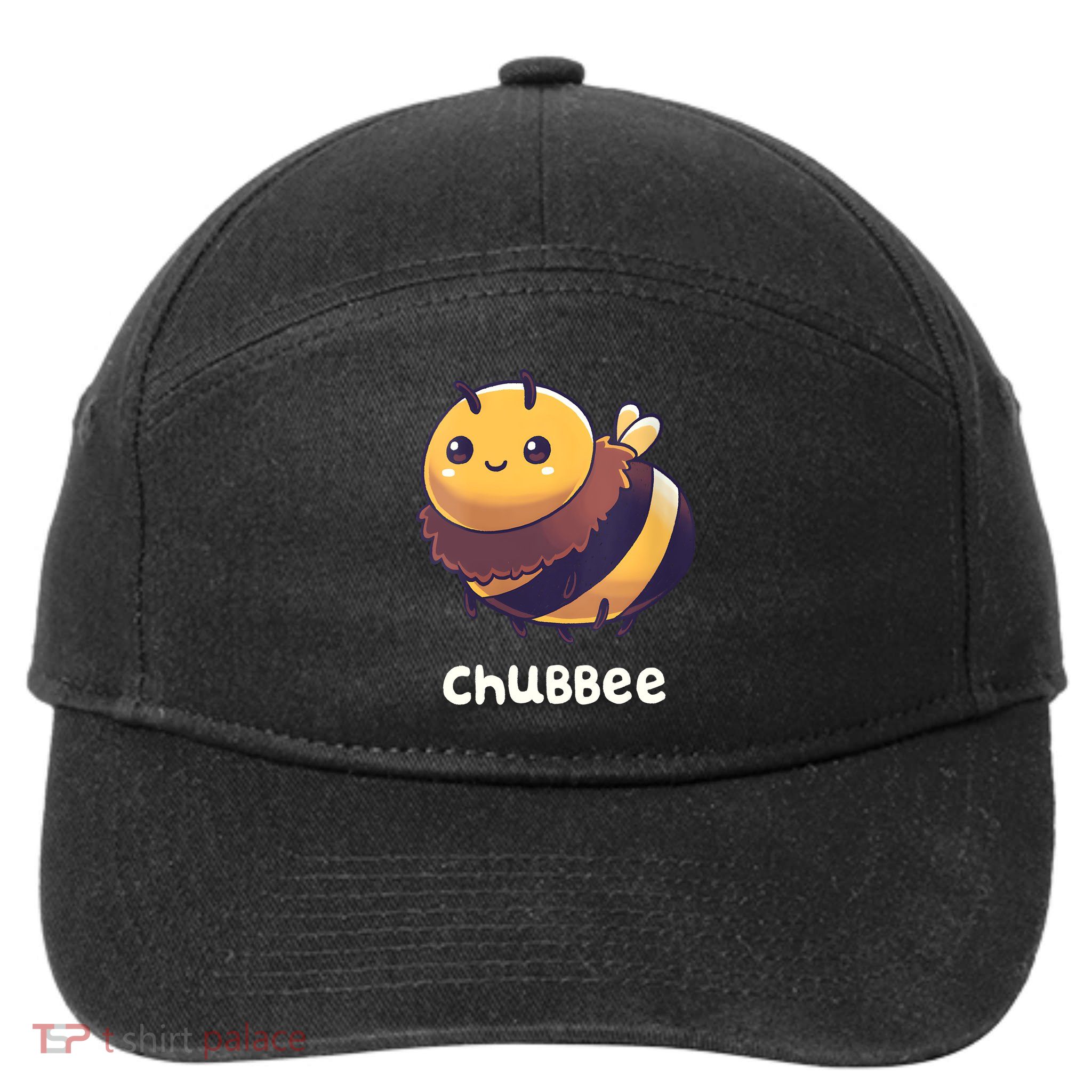 Womens Chubbee Chubby Honey Bee Kawaii 7-Panel Snapback Hat