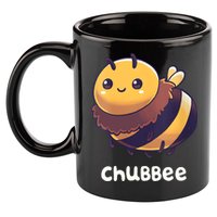Womens Chubbee Chubby Honey Bee Kawaii 11oz C Handle Ceramic Mug