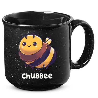 Womens Chubbee Chubby Honey Bee Kawaii 15oz Campfire Ceramic Mug