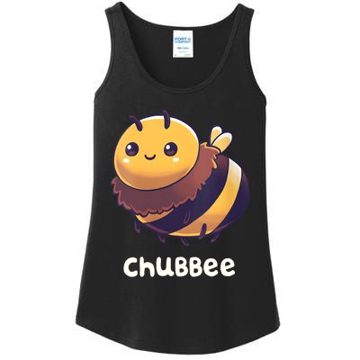 Womens Chubbee Chubby Honey Bee Kawaii Ladies Essential Tank