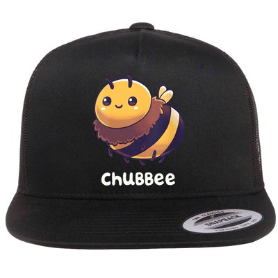 Womens Chubbee Chubby Honey Bee Kawaii Flatbill Hat