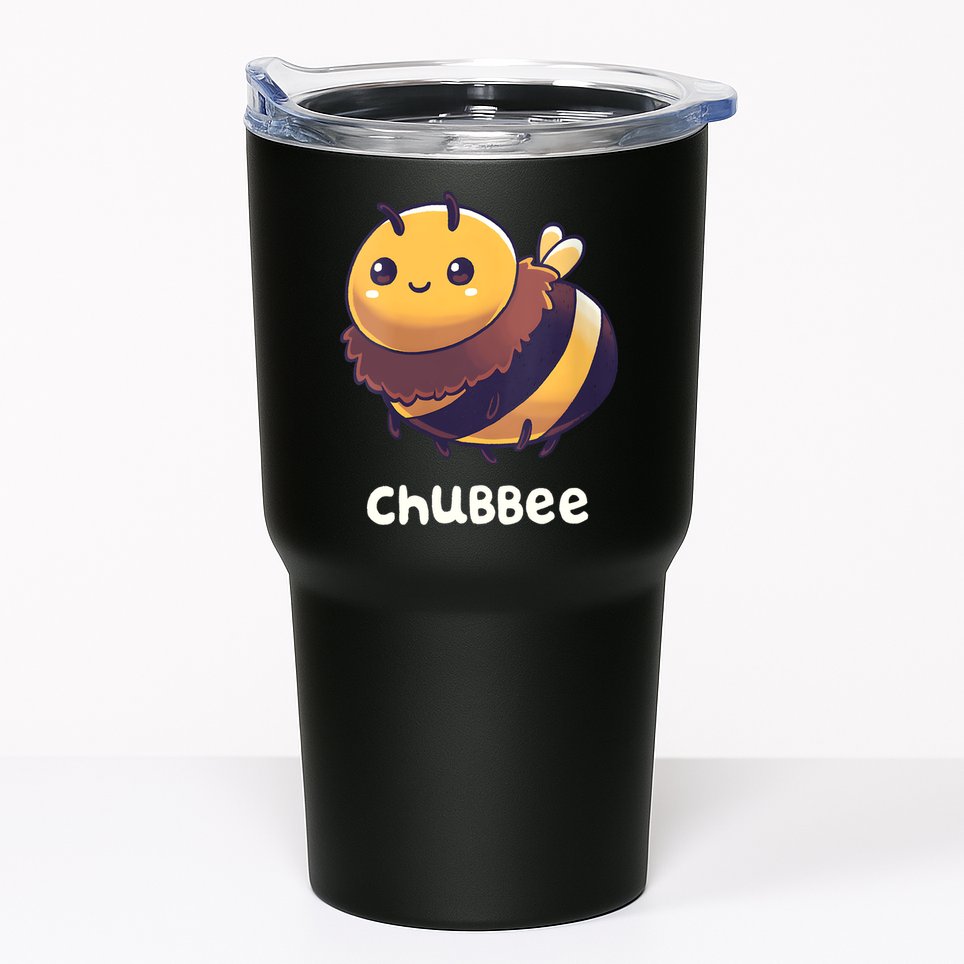 Womens Chubbee Chubby Honey Bee Kawaii Tumbler