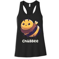 Womens Chubbee Chubby Honey Bee Kawaii Women's Racerback Tank