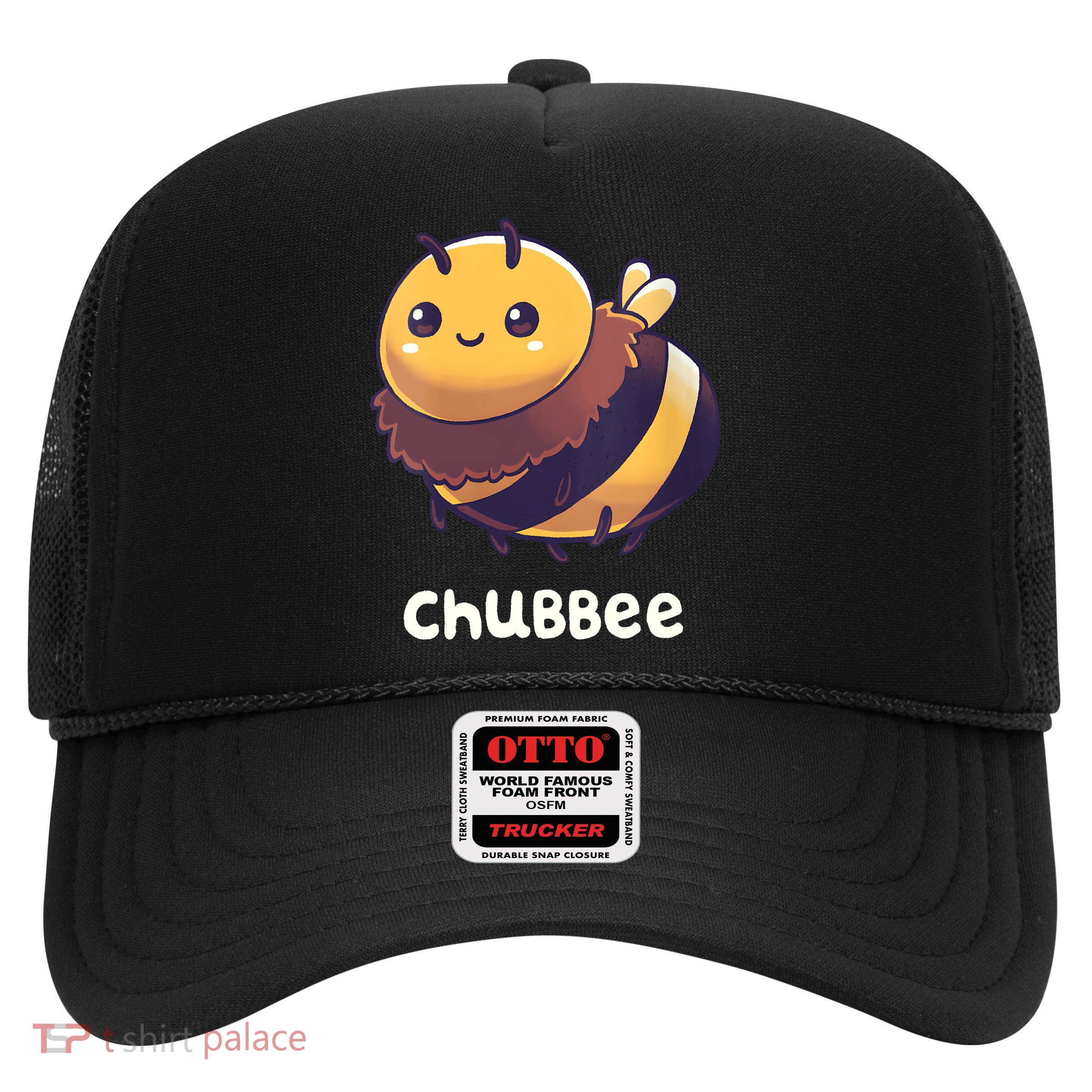 Womens Chubbee Chubby Honey Bee Kawaii Trucker Hat