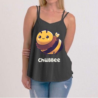 Womens Chubbee Chubby Honey Bee Kawaii Women's Strappy Tank