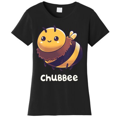 Womens Chubbee Chubby Honey Bee Kawaii Women's T-Shirt