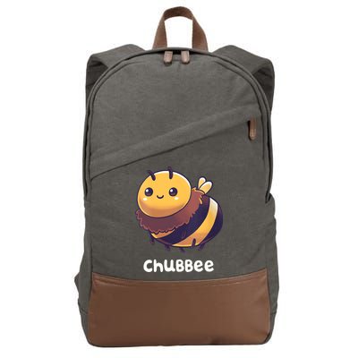 Womens Chubbee Chubby Honey Bee Kawaii Cotton Canvas Backpack