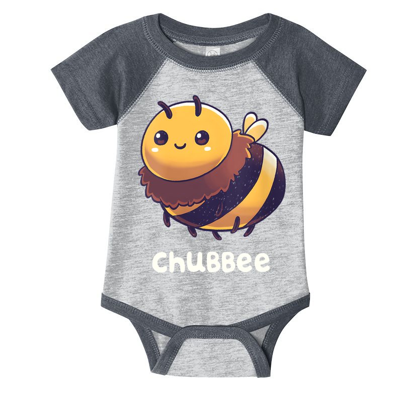 Womens Chubbee Chubby Honey Bee Kawaii Infant Baby Jersey Bodysuit