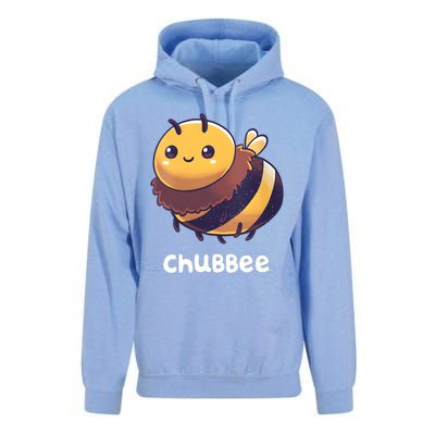 Womens Chubbee Chubby Honey Bee Kawaii Unisex Surf Hoodie