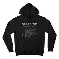 Warror Cervical Cancer Awareness Item Cervical Cancer Hoodie