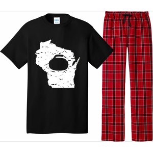 Wisconsin Curler Cool Gift Wi Curling Cool Gift Pajama Set