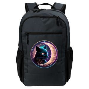 Witchy Celestial Cameaningful Gift Crescent Moon Witches Familiar Gift Daily Commute Backpack