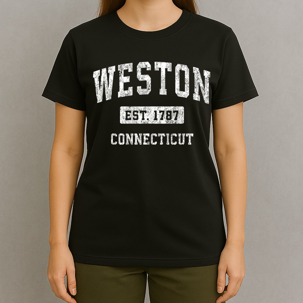 Weston Connecticut Ct Vintage Sports T-Shirt
