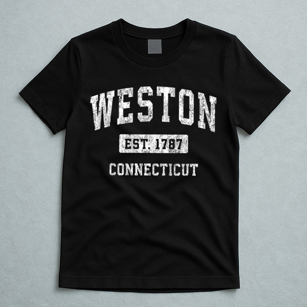 Weston Connecticut Ct Vintage Sports T-Shirt